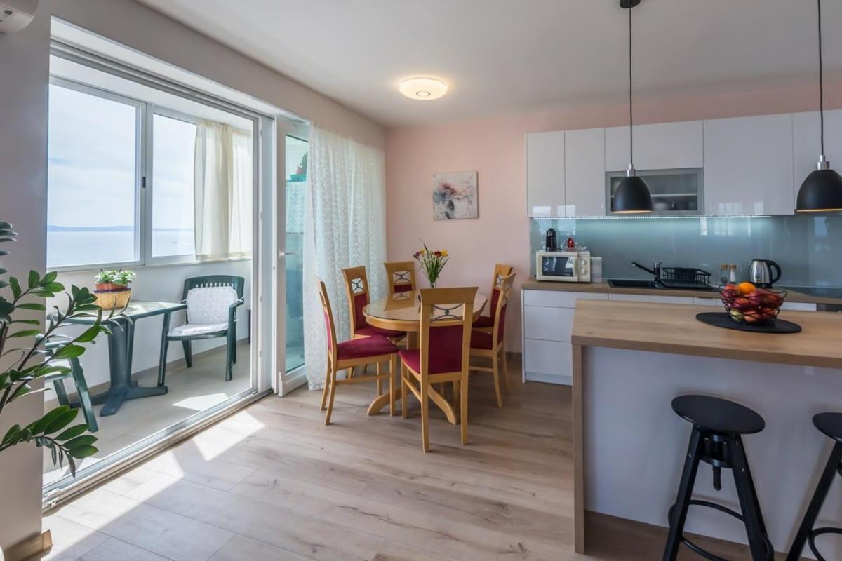 Ferienwohnung Penthouse Horizont Split Exterior foto