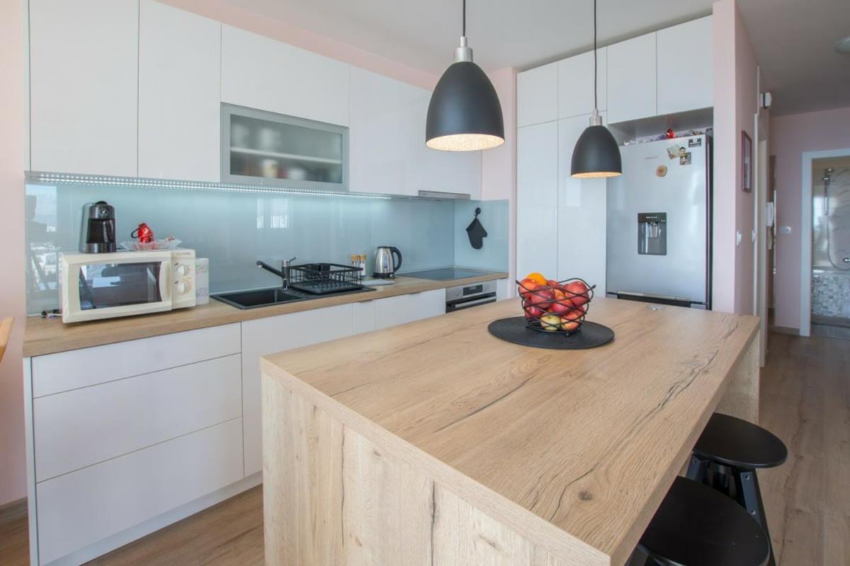Ferienwohnung Penthouse Horizont Split Exterior foto