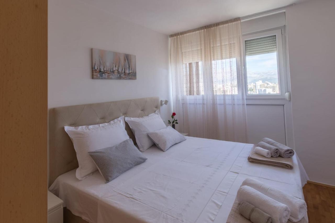 Ferienwohnung Penthouse Horizont Split Exterior foto