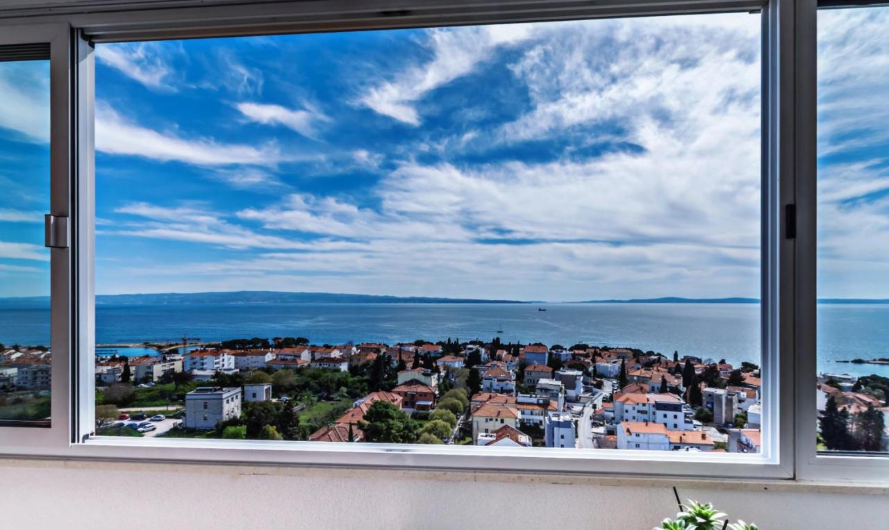 Ferienwohnung Penthouse Horizont Split Exterior foto