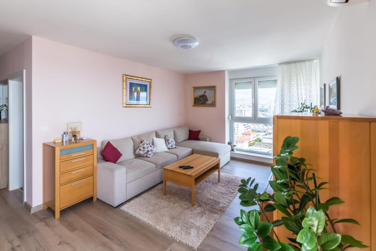 Ferienwohnung Penthouse Horizont Split Exterior foto